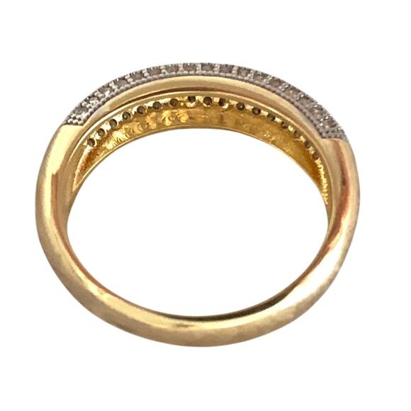 Womens Ring - “V” Maker’s Mark, No Precious Metals or Stones Jewelry Size 7.25 - Picture 8 of 9